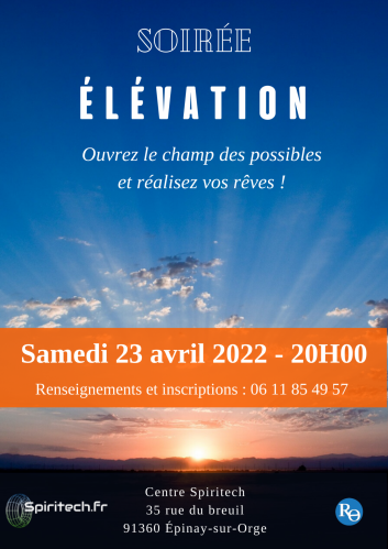 Soirée élévation 23/04/2022