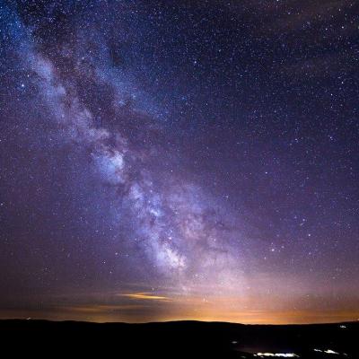 Les étoiles dans la voie lactée